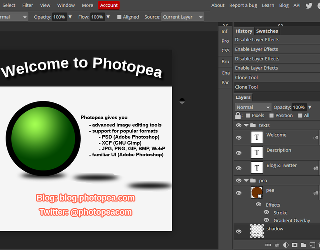 Photopea : un Photoshop entièrement gratuit sur le Web!